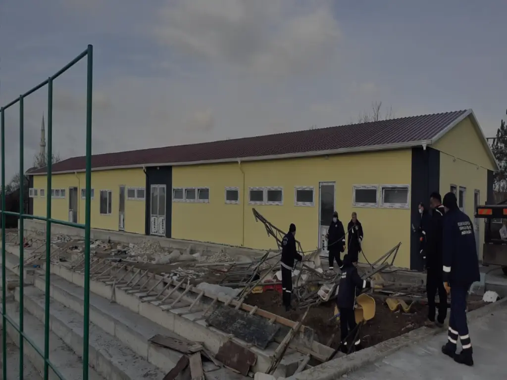 Prefabrik Yemekhane Binası